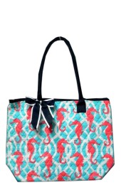 Small Quilted Tote Bag-HMA1515/NV